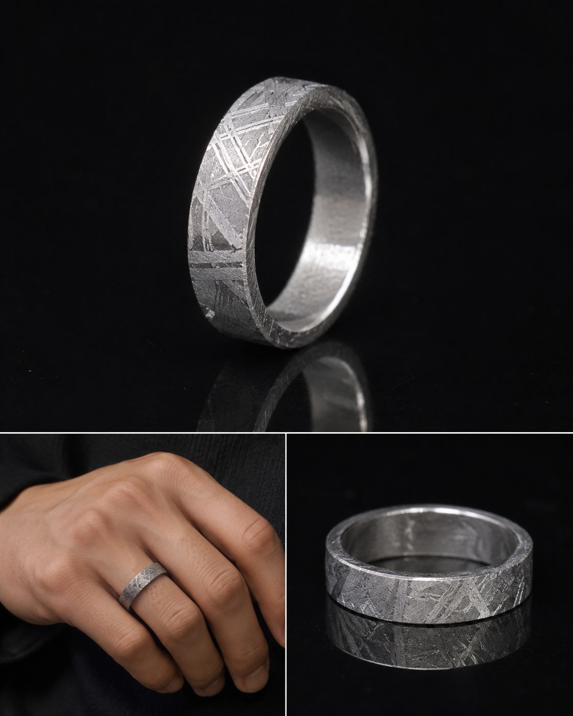GIBEON RING 7｜ギベオン鉄隕石リング 7号